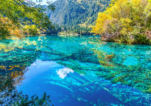 【自由行澳航】水漾繽紛~九寨溝.黃龍.樂山.峨嵋山精選八日